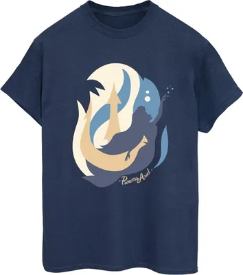 Produktbild von Disney - "The Little Mermaids" T-Shirt für Damen BI30948 (5XL) (Marineblau)