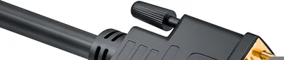 Produktbild von deleyCON 0,5m HDMI zu DVI Kabel DVI-D DVI-I 1080p HDTV Beamer Laptop TV Schwarz