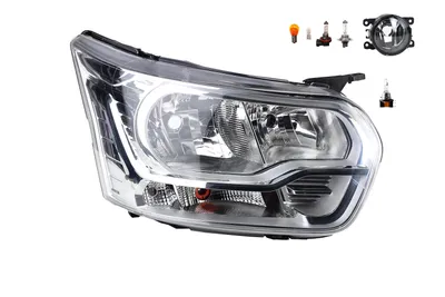 Produktbild von Scheinwerfer passend für Ford Transit 13 08/13- H7 H15 R + Nebel+Leucht. 1830355 1815694 1817485 1819824 1865207 1877025 BK3113W029BF 8 Johns