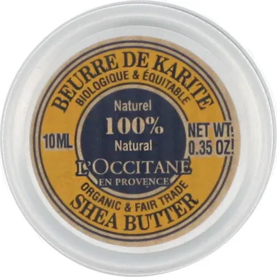 Produktbild von L'Occitane Shea Organic Shea Butter, Butter, Unisex, Nährend, Schutz, Jeder Hauttyp, 10 ml, CE