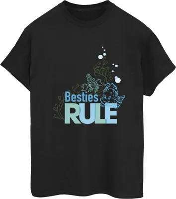 Produktbild von Disney - "The Little Mermaid Besties" T-Shirt für Damen BI31107 (XL) (Schwarz)