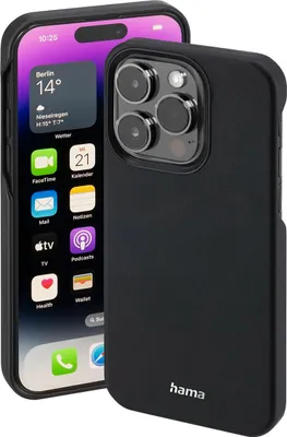Produktbild von Hama 00215531, Cover, Apple, iPhone 14 Pro, 15,5 cm (6.1"), Schwarz