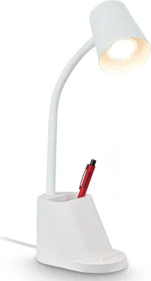 Produktbild von Schreibtischlampe Tischlampe Büro Schwenkbar Stiftehalter GU10