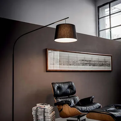 Produktbild von Ideal Lux Daddy pt1, Schwarz, Metall, IP20, II, E27, 1 Glühbirne(n)
