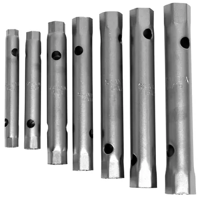 Produktbild von Skandia 7-tlg. Rohrsteckschlüssel-Satz 6- 19 mm