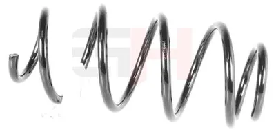 Produktbild von GH Fahrwerksfeder Vorne für AUDI A3 Sportback (8PA) GH-2099618