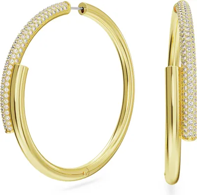 Produktbild von Swarovski Swarovski Damen Creolen Dextera Gold 5671808 uni DJ-0040005