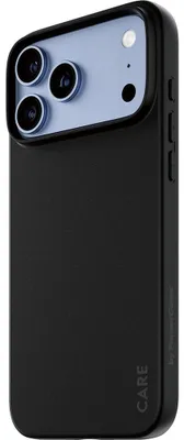 Image de Coque en TPU noire PanzerGlass CARE™ pour iPhone 18 Pro Max | 17 Pro Max. Compatible avec : Apple - iPhone 18 Pro Max, Apple - iPhone 17 Pro Max