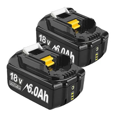 Produktbild von Ersatzbatterie, 18V, 6000mAh Kapazität, 2 Batterie