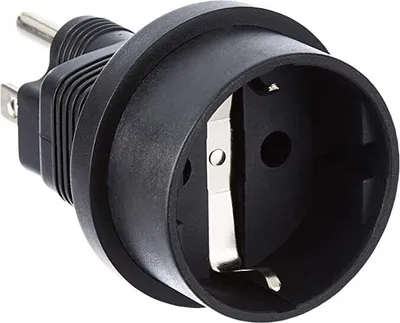 Produktbild von InLine® Reiseadapter, USA Stecker auf Schutzkontakt Buchse