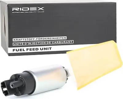 Produktbild von RIDEX 458F0005 Elektrisch Kraftstoffpumpe für MITSUBISHI COLT VI (Z3A, Z2A) im Kraftstofftank 100l/h 3,3bar 12V