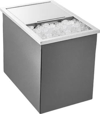 Produktbild von 27,1 l Drop-in-Eiskühlbox Eiskühlbehälter Edelstahl 455 x 305 x 385 mm