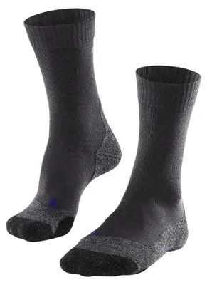 Image de FALKE - chaussettes de randonnée tk 2 cool femmes - Chaussettes d'extérieur femmes - Gris-foncé-Multicol