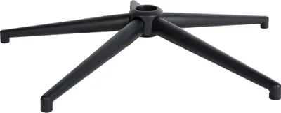 Produktbild von Fußkreuz HLO-CP7 eckig 70  schwarz