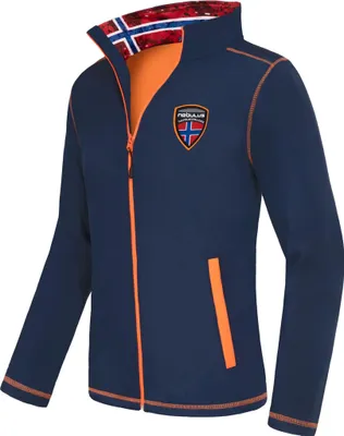 Zdjęcie produktu dla Męska kurtka softshell Nebulus MARQUES, ciepła kurtka outdoorowa, praktyczna i wszechstronna kurtka przejściowa, P5546 - Mężczyźni, granatowo-pomarańczowy, XL