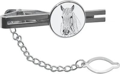 Productafbeelding van Camargue paard speld voor stropdas met paard Art-Dog