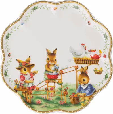 Zdjęcie produktu dla Villeroy & Boch Annual Easter Edition Jahresteller 2026 22,5 x 22,5 x 2 cm 1486272651 4003686457126