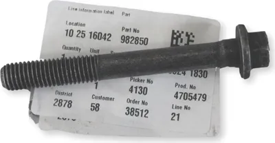 Image de VOLVO S40 V40 V60 V70 Vis de maintien de l'essieu arrière M12x100 OE 982850