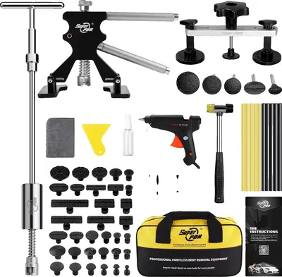 Image de Outil de réparation de bosses, design réglable, matériaux de haute qualité, kit de réparation de dents