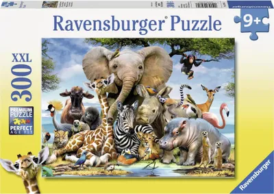 Produktbild von Ravensburger African Friends, 300 Stück(e), Tiere, 9 Jahr(e)