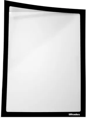 Produktbild von Infotasche ADMA selbsthaftend/magnetisch A4 BxH 225x312mm schwarz VE=1 Stück