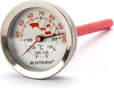 Produktbild von KÜCHENTHERMOMETER Thermometer Bratenthermometer Backthermometer Metall