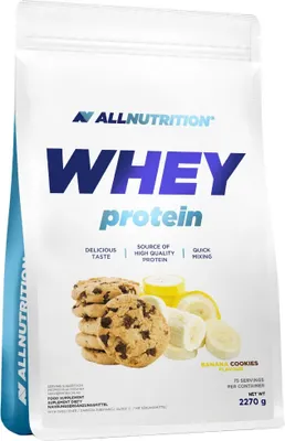 Produktbild von AllNutrition | Whey Protein Banana Cookies
