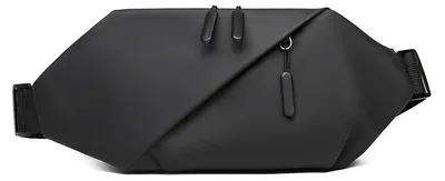 Immagine prodotto di Borsa sportiva - Marsupio - Impermeabile - Nylon - Adatta alla corsa - A tracolla - Nera