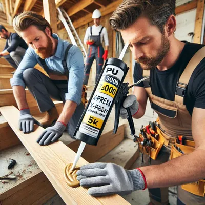 Produktbild von Grewi Polyurethan3000 X-Press: Lösemittelfreier 1K-PU-Schnell-Kleber 310ml/468g, für extreme Klebekraft auf nahezu allen Materialien