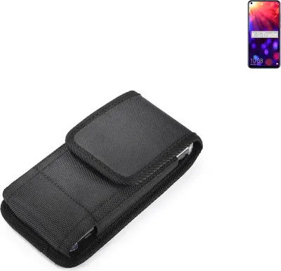 Produktbild von Holster Gürteltasche kompatibel mit Huawei Honor View 20 Holster Gürtel Tasche wasserabweisend Handy Hülle Schutz Hülle Outdoor schwarz K-S-Trade