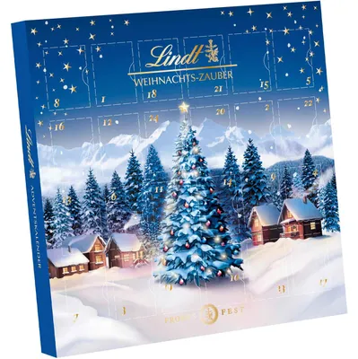 Produktbild von Lindt Mini-Tisch-Kalender "Weihnachts-Zauber" 115g