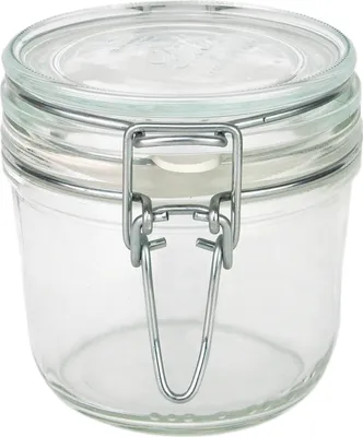 Produktbild von Bormioli Drahtbügelglas Rocco Fido 125 ml rund Einmachglas Dessertglas Vorspeisenglas Einkochglas
