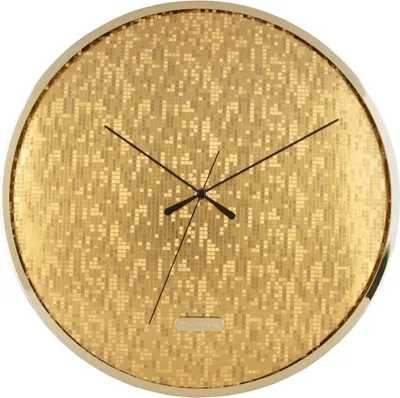 Produktbild von Karlsson - Wanduhr Disco - Gold - Ø40cm