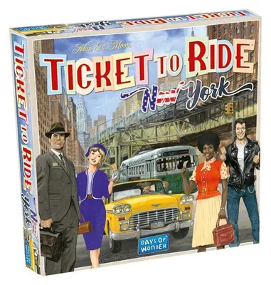 Immagine prodotto di Biglietto per il Viaggio Express: New York City 1960 Gioco da Tavolo