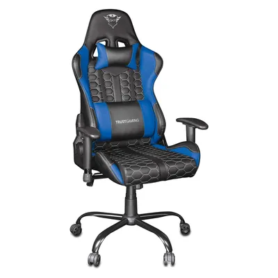 A gaming chair on a white background.
