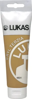 Produktbild von Lukas Cryl Terzia Plastic Tube Acrylfarbe Yellow Ochre 125 ml 1 stk
