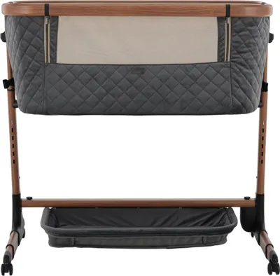 Produktbild von Qute Q-Wiggle Electric Co-Sleeper Antra - Walnut | Qute