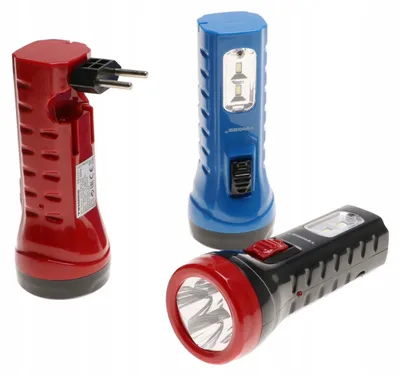 Zdjęcie produktu dla LATARKA Akumulatorowa Ładowana Lampka 2+4 SMD LED 2227