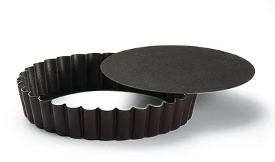 Tarteform mit Hebeboden, rund, 14 cm, Antihaftbeschichtung