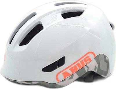 Zdjęcie produktu dla Abus Smiley 3.0 ACE LED Shiny White S Dziecięcy kask rowerowy