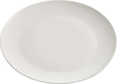Produktbild von Maxwell & Williams DV0022 Diamonds Round Speiseteller Ø 27 cm, Porzellan, weiß