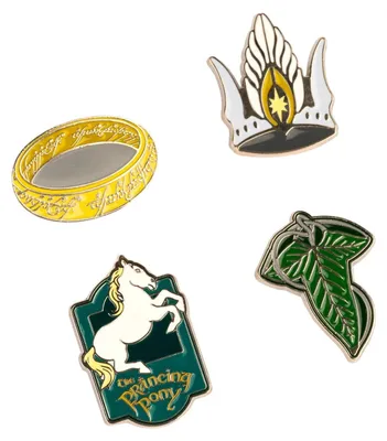 Zdjęcie produktu dla Erik - Zestaw 4 Pinów Tematycznych The Lord Of The Rings - Oficjalny Produkt Premium