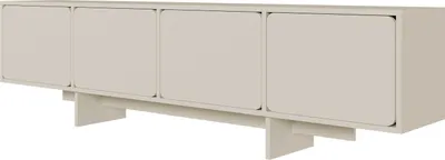 Produktbild von Selsey WUWU - TV-Schrank 4-türig, Greige, 200 cm