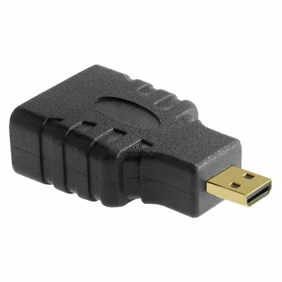 Produktbild von HDMI Buchse auf HDMI Micro Stecker Adapter Kabel Verbinder Vergoldet 1080p 3D 4K