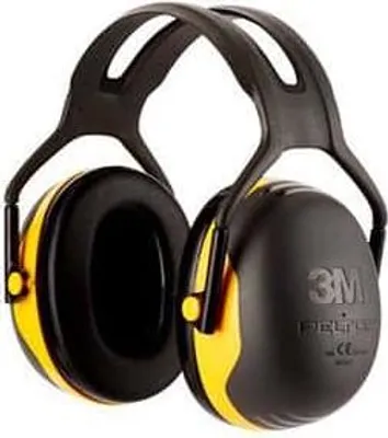 Image de 3M Casques antibruit X2 noir / jaune EN352-1 SNR 31db - X2A