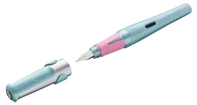 Obrázek produktu pro Pelikan P480 Magic Ocean - Modrá - Systém plnění kazet - Modrá - Kulatý hrot - Nerezová ocel - Střední