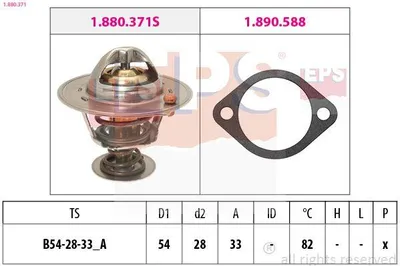 Produktbild von EPS Thermostat, Kühlmittel x 1.880.371