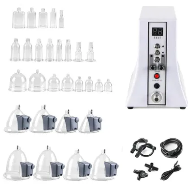 Produktbild von Vakuumtherapiegerät - Körperformender Massageapparat - Brustvergrößerung - Po-Lifting - Schröpfmassage - Hautstraffung - EU-Stecker