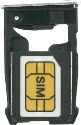 Produktbild von Simkarten Halter für Google Nexus 6, Silber