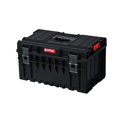 A black Qbrick One 350 Basic toolbox is shown against a white background.